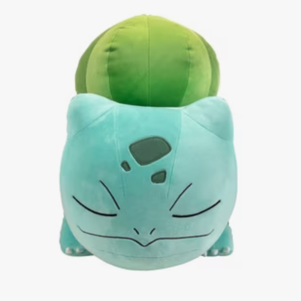 NEW Authentic Jazwares Sleeping Pokemon Bulbasaur